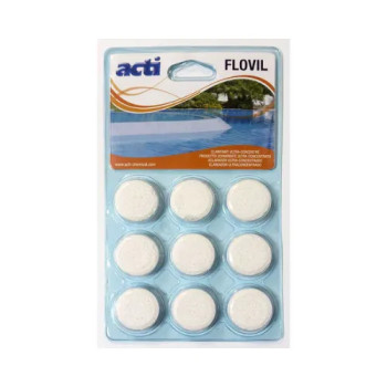 Floculante Flovil Acti-Blister 9 Pastilhas Spa