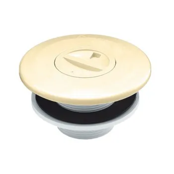 Boca de Aspiração Fibra/Betão Bege